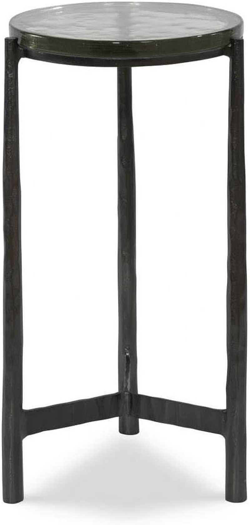 Eternity Iron & Glass Accent Table - Stylish Home Decor Piece