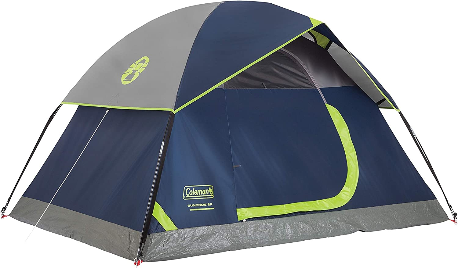 Coleman Sundome 2-Person Dome Camping Tent - Easy Setup, Rainfly
