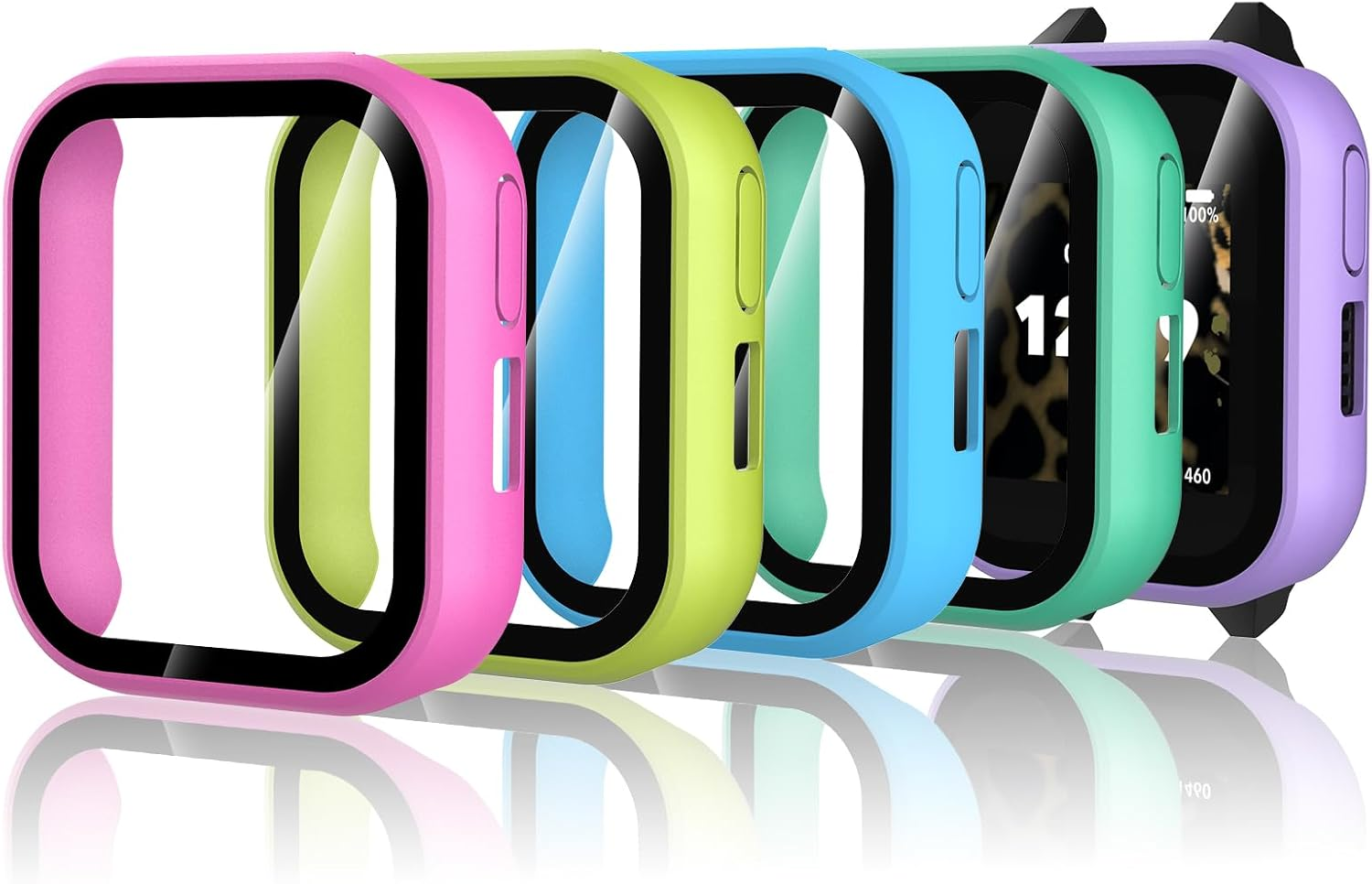 Hianjoo 5 Stück Hülle Mit Schutzfolie Kompatibel Mit Xplora XGO3 / Kidzi, Rundum-Abdeckung PC Displayschutz Hülle, Schutzhülle Kompatibel Mit Xplora Kidzi/Xgo 3