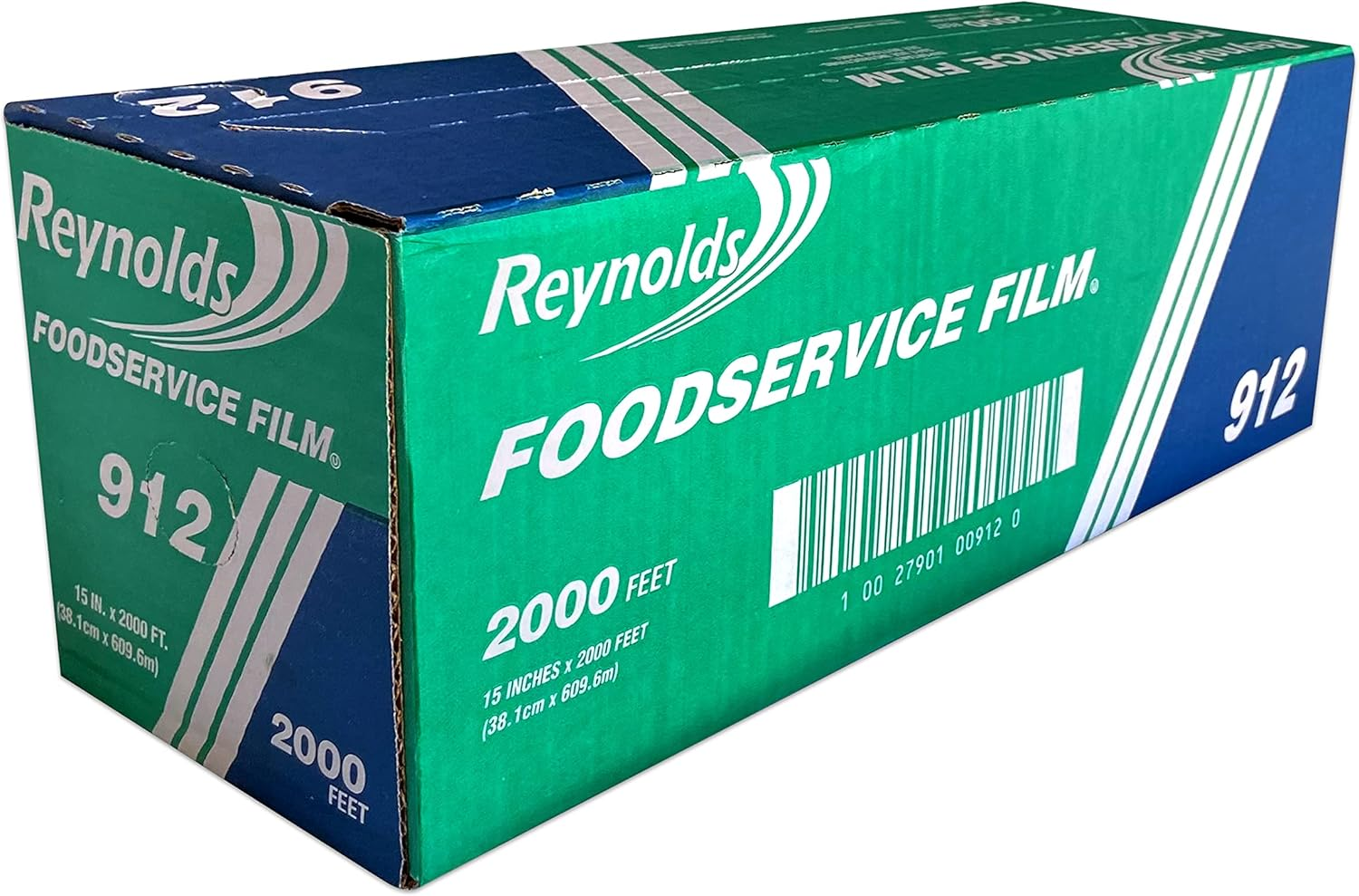 Reynolds Foodservice Plastic Wrap Film, 2000 Foot Roll