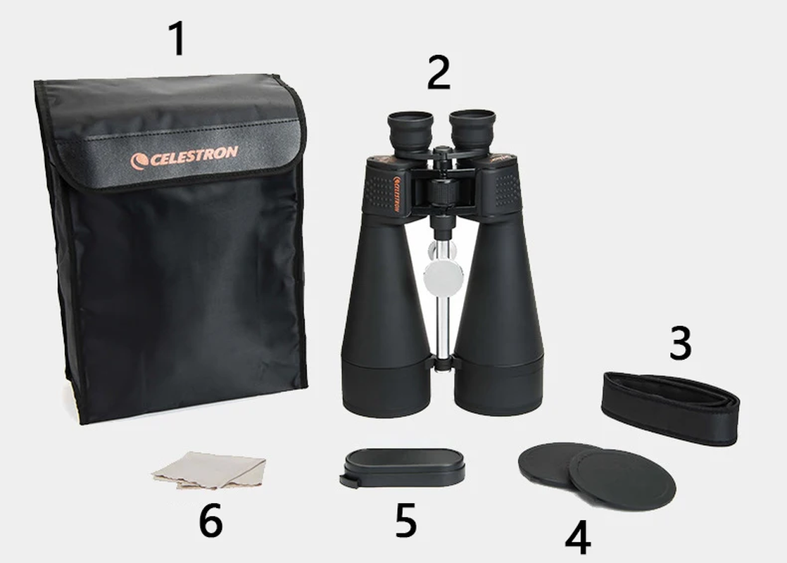 Celestron SkyMaster 20x80 Astronomy Binoculars for Astronomical Observation, Long Distance Viewing,Tripod with Interface