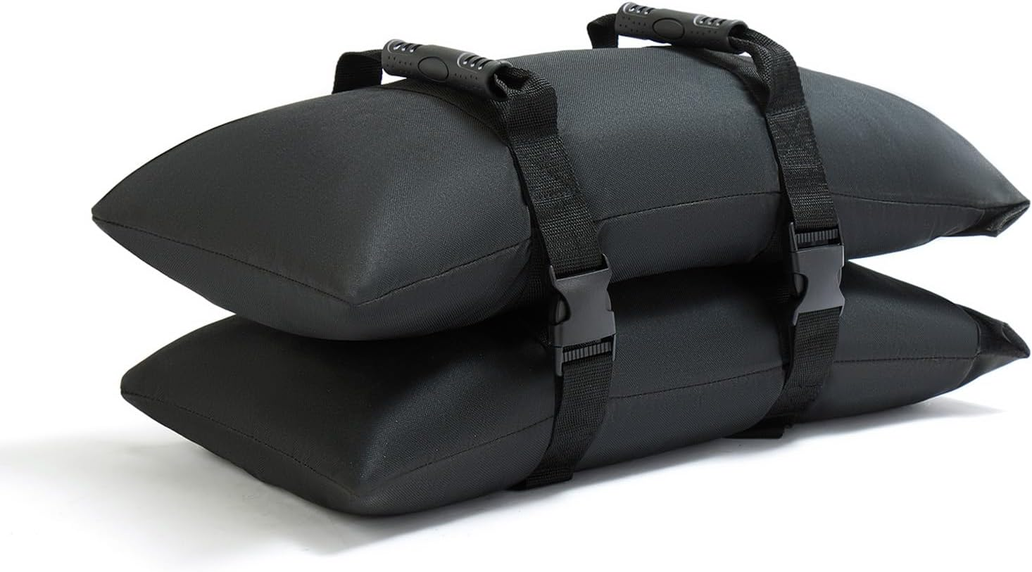 Sand Bags for Weight, 2-Pack 50LBS Heavy-Duty Fillable Sandbags for Weight to Hold down Umbrella Base, Patio & Cantilever Umbrella Stands, Outdoor Furniture(Without Sand)(2, Medium)