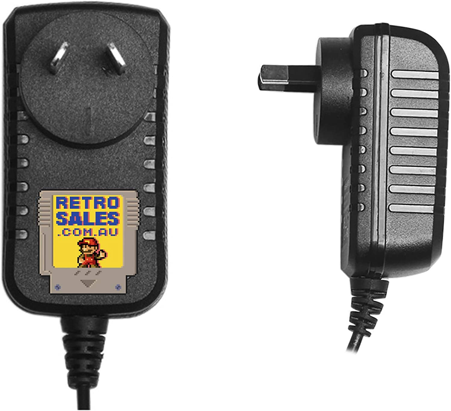 Power Adapter 9V DC 1500Ma for Mega Drive II, 32X, Multi Mega, Turbo Duo RX, Nomad, Game Gear 2110, PC Engine DUO-R, DUO-RX, Wondermega, X'Eye