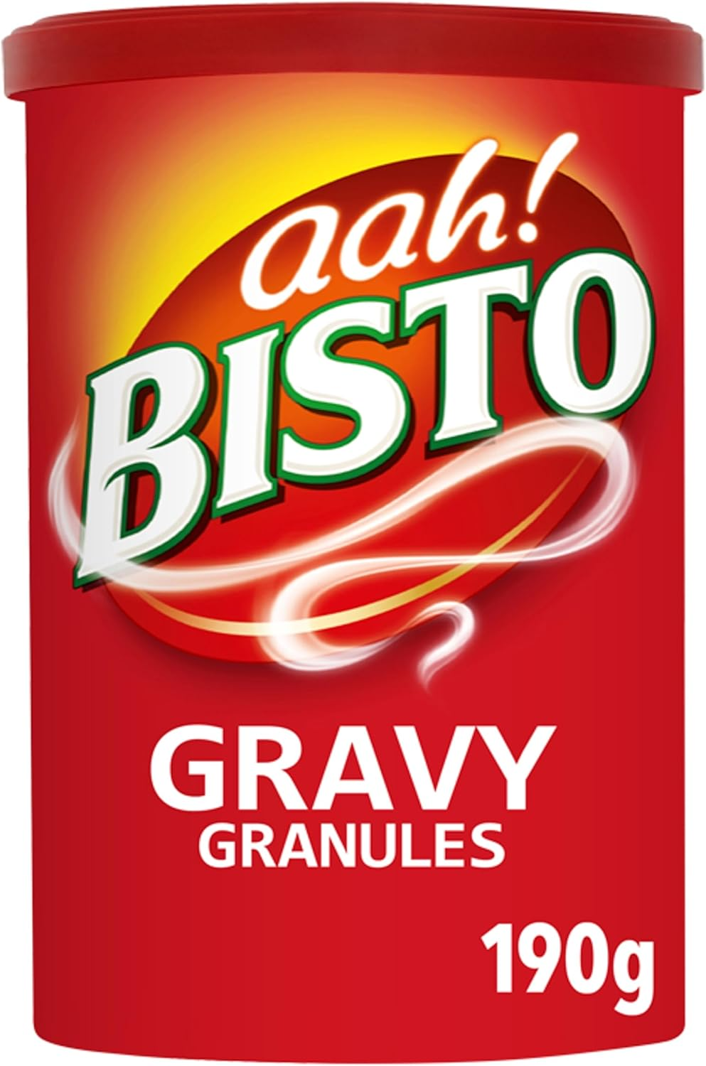 Bisto Gravy Granules, Great with Beef, 190 g Drum (Pack of 1) Fast Delivery UK