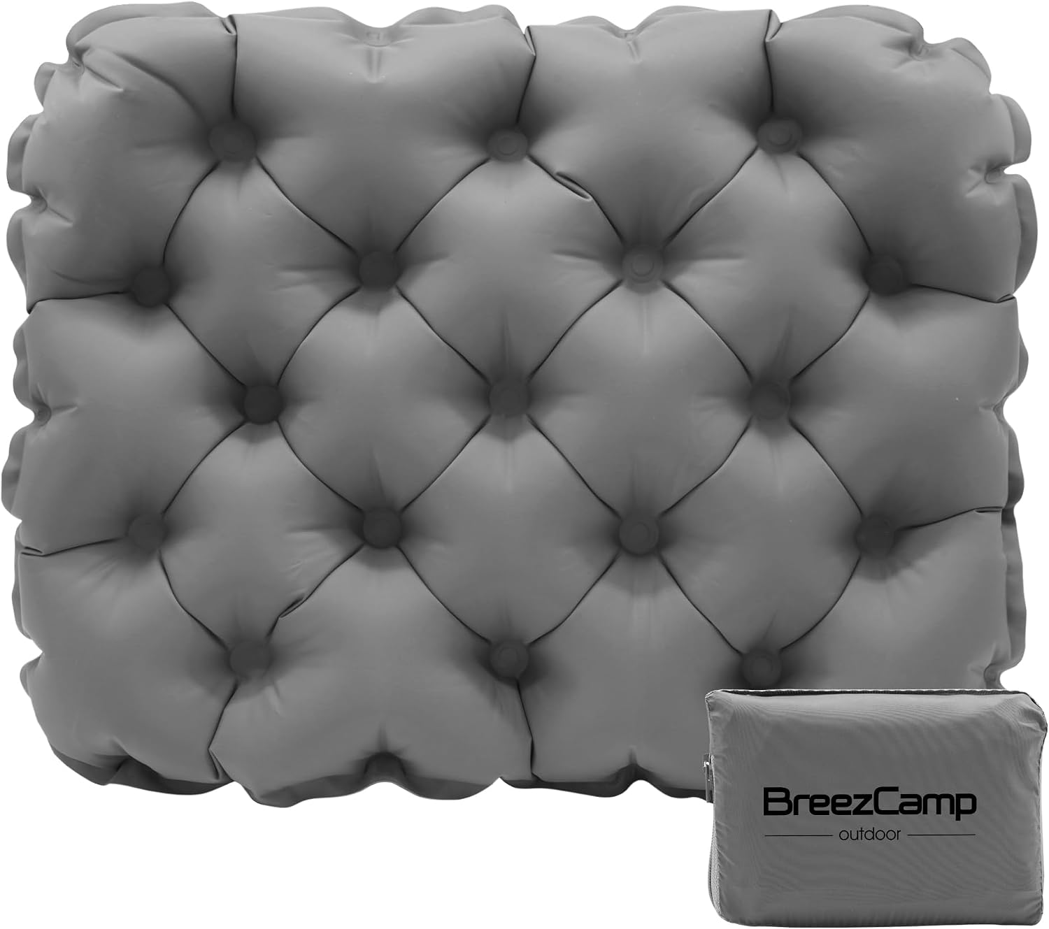 Inflatable Seat Cushion, Lightweight Stadium Seat Pad, Travel Air Seat Cushion Anti-Slip for Airplane, Long Flights, Hiking, Climbing, Home and Camping, Compact Air Cushion
