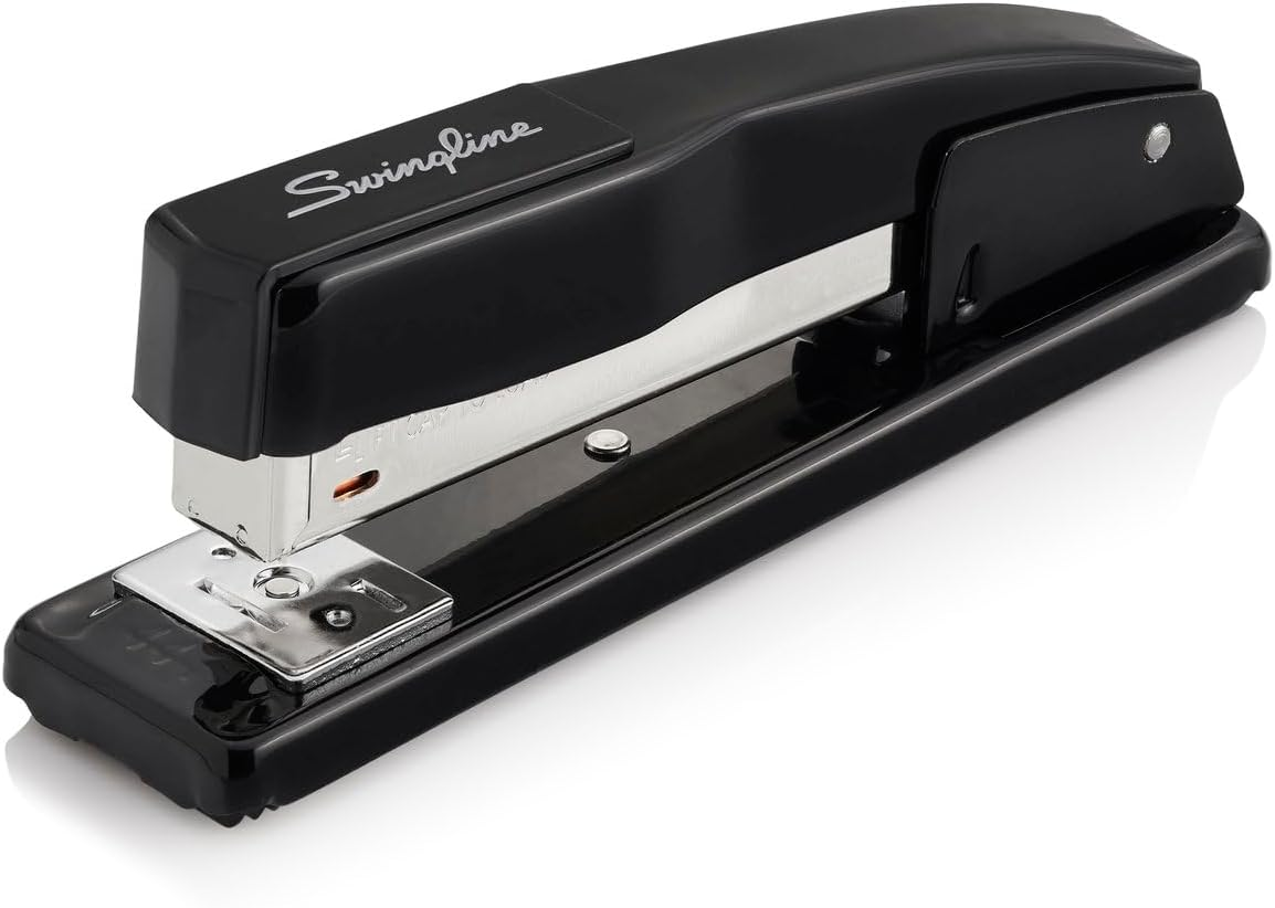Swingline Commercial Stapler, 20 Sheet Capacity, Jam Free, Metal, Black (44401)