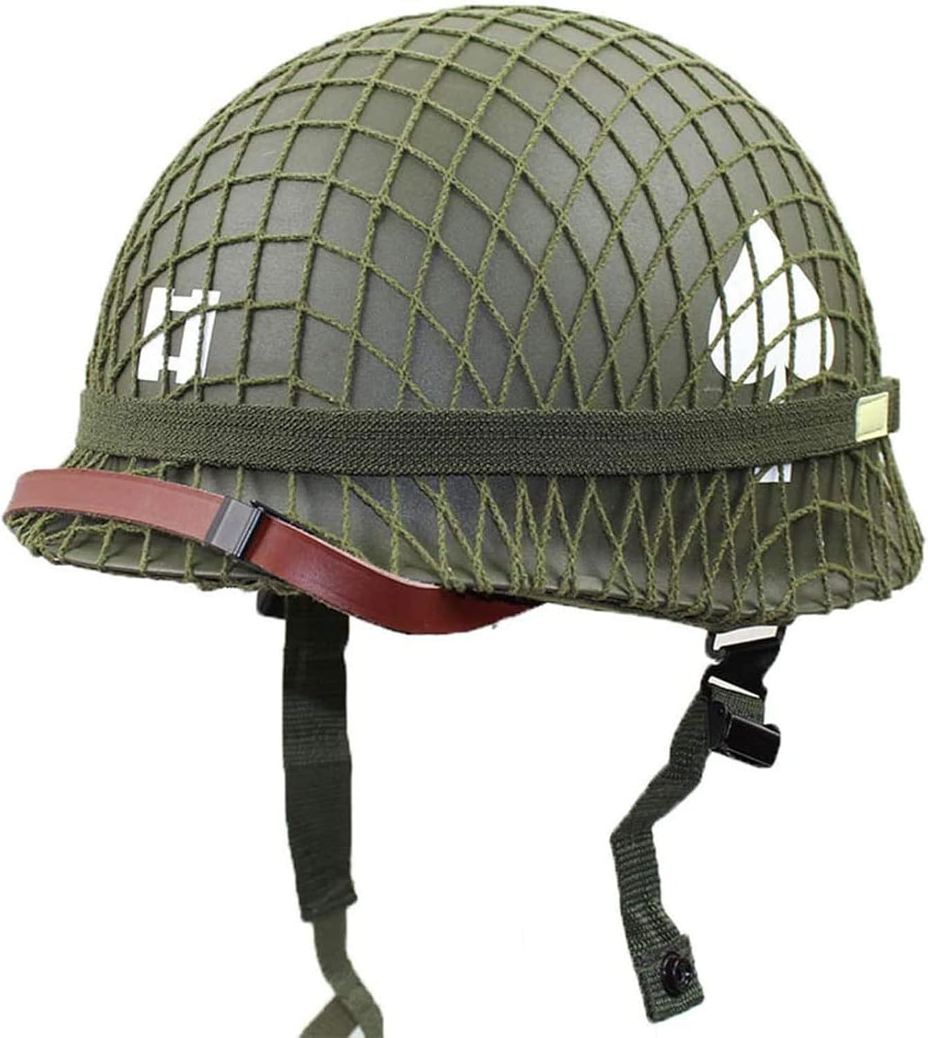 アメリカ軍 M1ヘルメット レプリカ スチール製 ww2 WWII US Army M1 Helmet WW2 Gear WW2 Helmet Metal Steel Shell