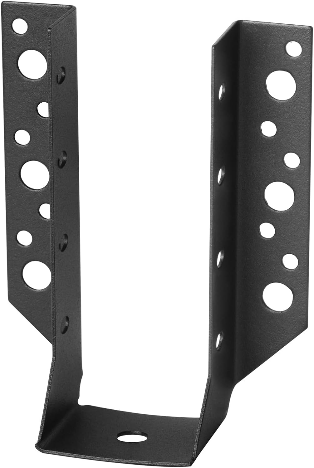 8 Pcs Joist Hanger for Actual 2"X6" Rough Cut Lumber,Black,17 Gauge | Repair for Old Work Joist
