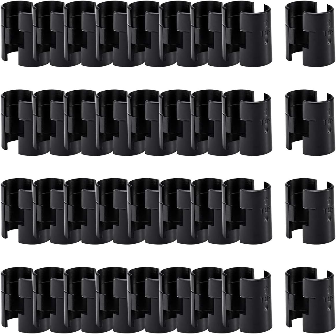 72 Pcs Wire Shelf Clips for 1