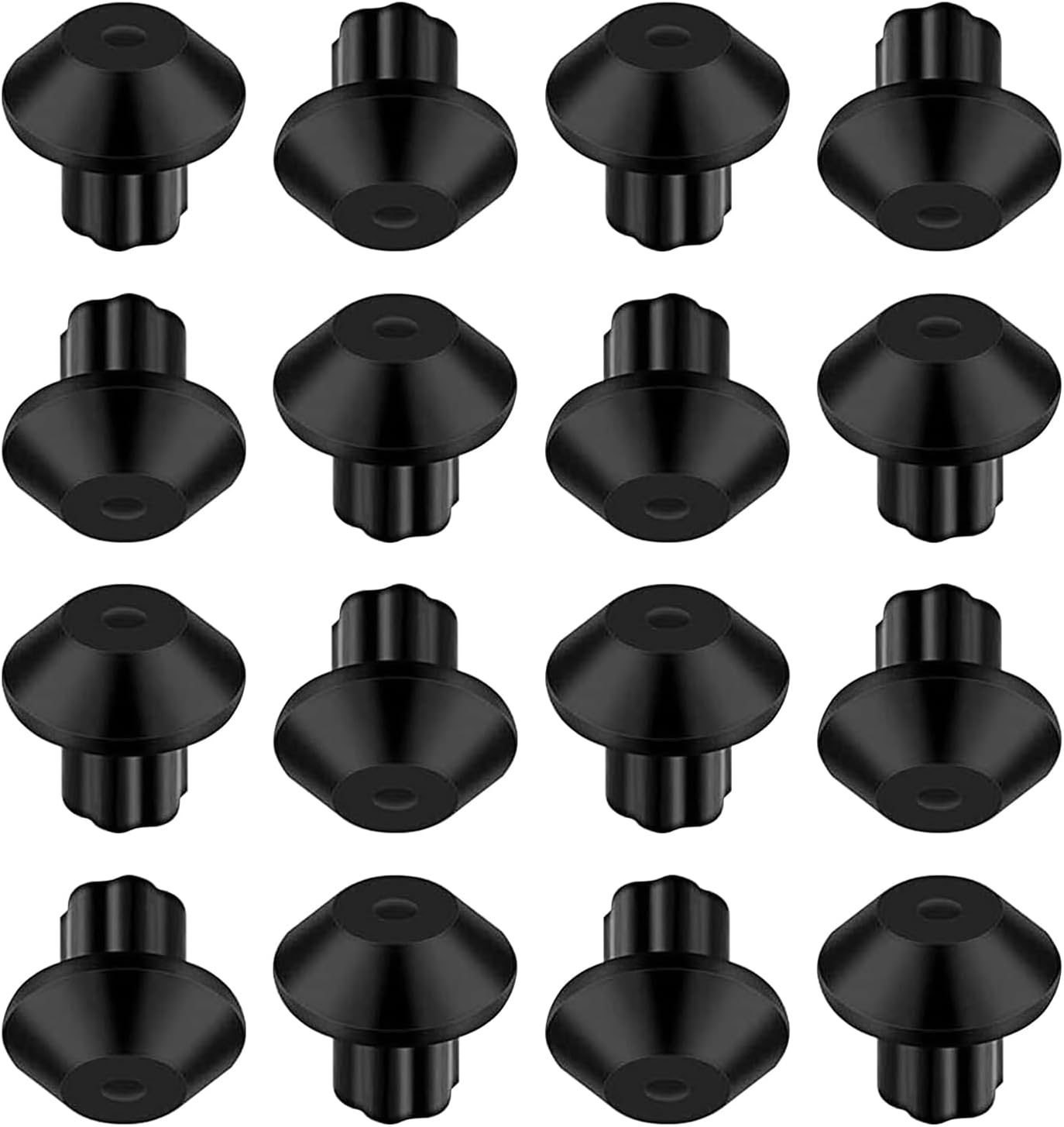 5304475129 16/Pcs Grate Rubber Feet Replacement Parts 1554616 316267400 AH2373826 AP4499988 for Frigidaire Gas Stove Grate Rubber Feet Gas Range Parts FFGF3052TSA Oven Top Grate