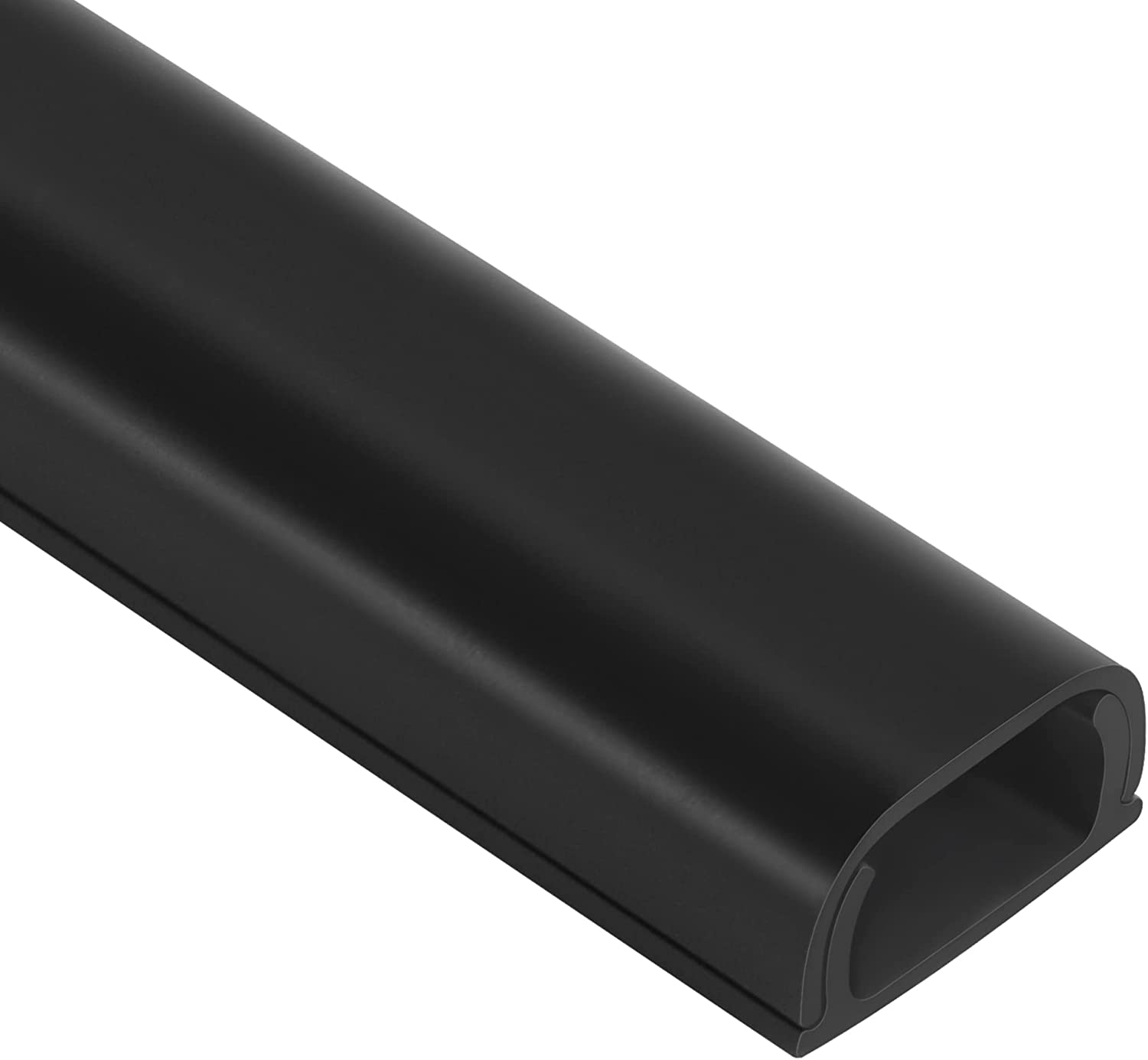 Cable Hider Raceway Kit, 153In Wire Hiders for TV on Wall, Paintable Cord Cover Channel, Cord Hider for Wall Mounted TV in Home Office, 9X L17In X W0.95In X H0.47In, Black