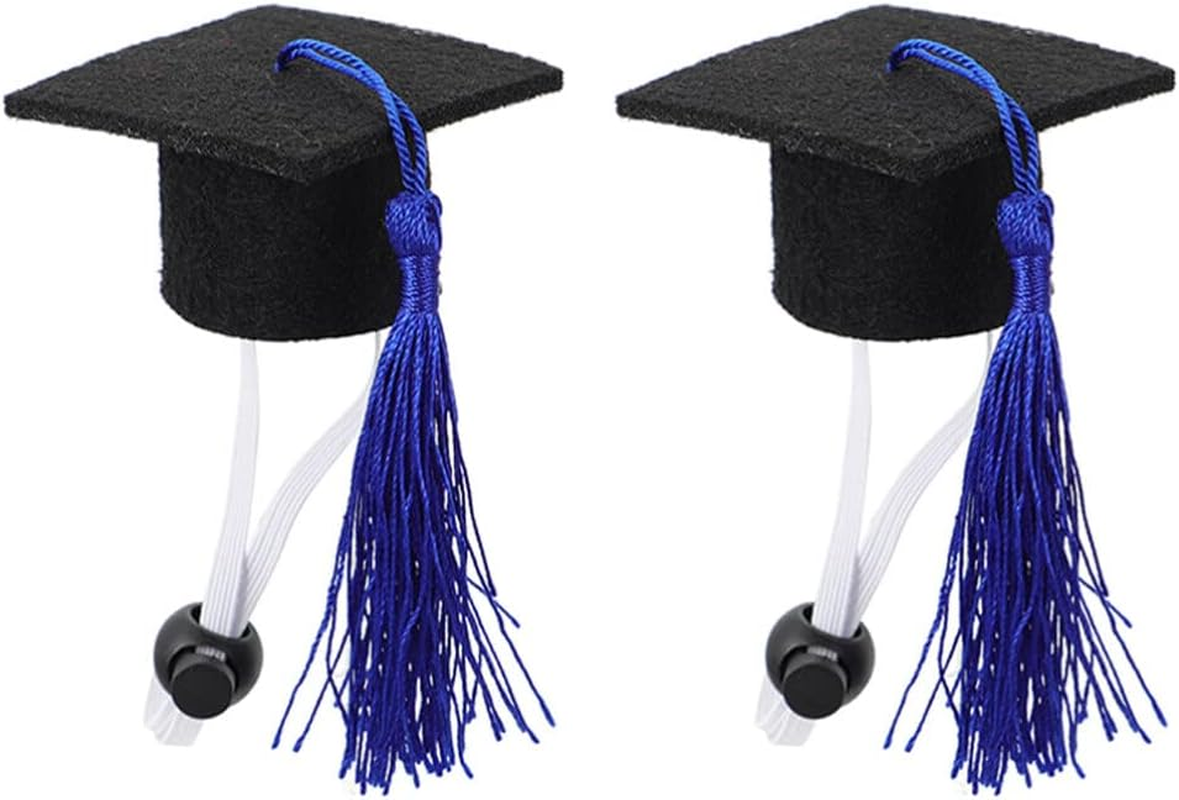 2Pcs Set Elastic Doctorial Hat cap and gown 2023 Party Supplies cat graduatio... - Picture 11 of 15