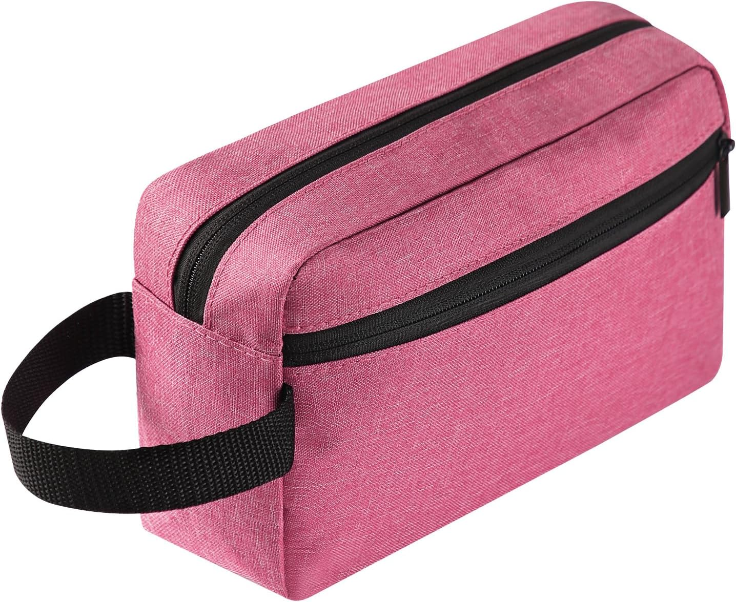 Travel Toiletry Bag Toiletry Bag for Women Men Hanging Cosmetic Bag Travel Accessories Gift for Women Men (Rosy)