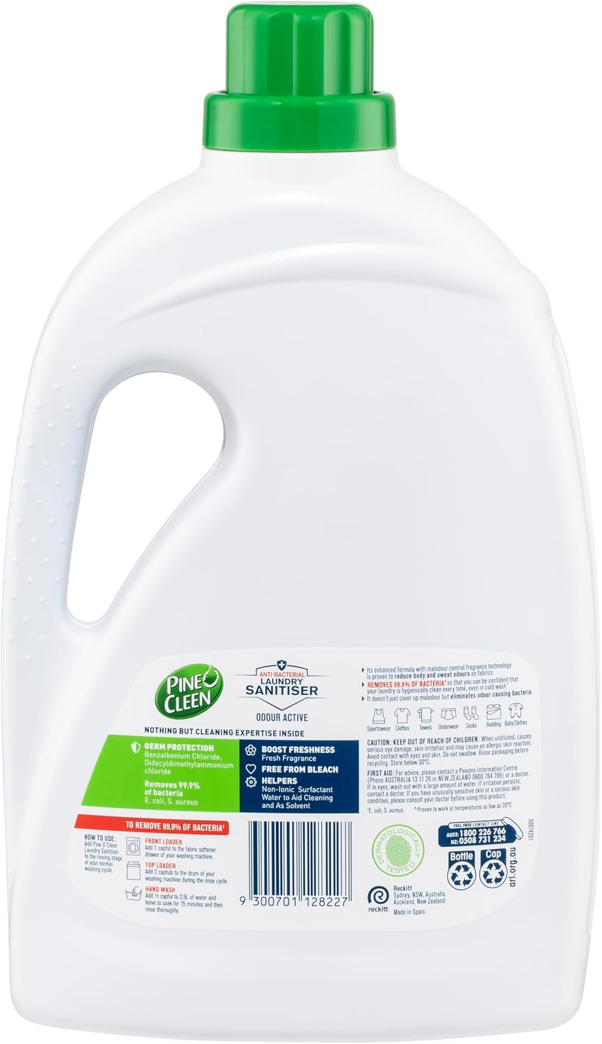 Pine O Cleen Laundry Sanitiser, Odour Active, 2L - Picture 4 of 14