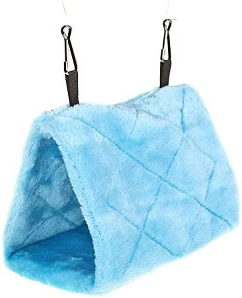 Bird Parrot Hammock Hut Practical Plush Snuggle Hanging Cave Cage Bed Tent La... - Picture 2 of 14