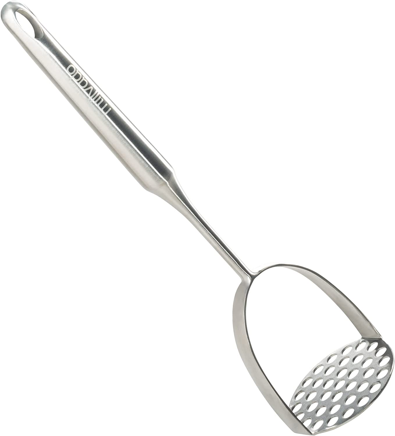 Potato Masher Stainless Steel, Best Mashed Potatoes Masher Kitchen Tool, Potato Smasher for Potatoe, Avocado, Sweet Potato, Beans, Large Heavy Duty Metal Mashing Utensil, 12.5 Inch