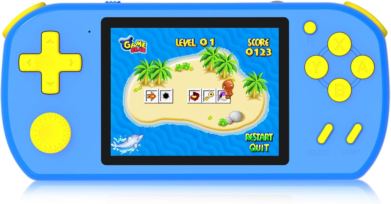 Handheld Games for Kids Preloaded 218 Retro Video Games, Portable Gaming System