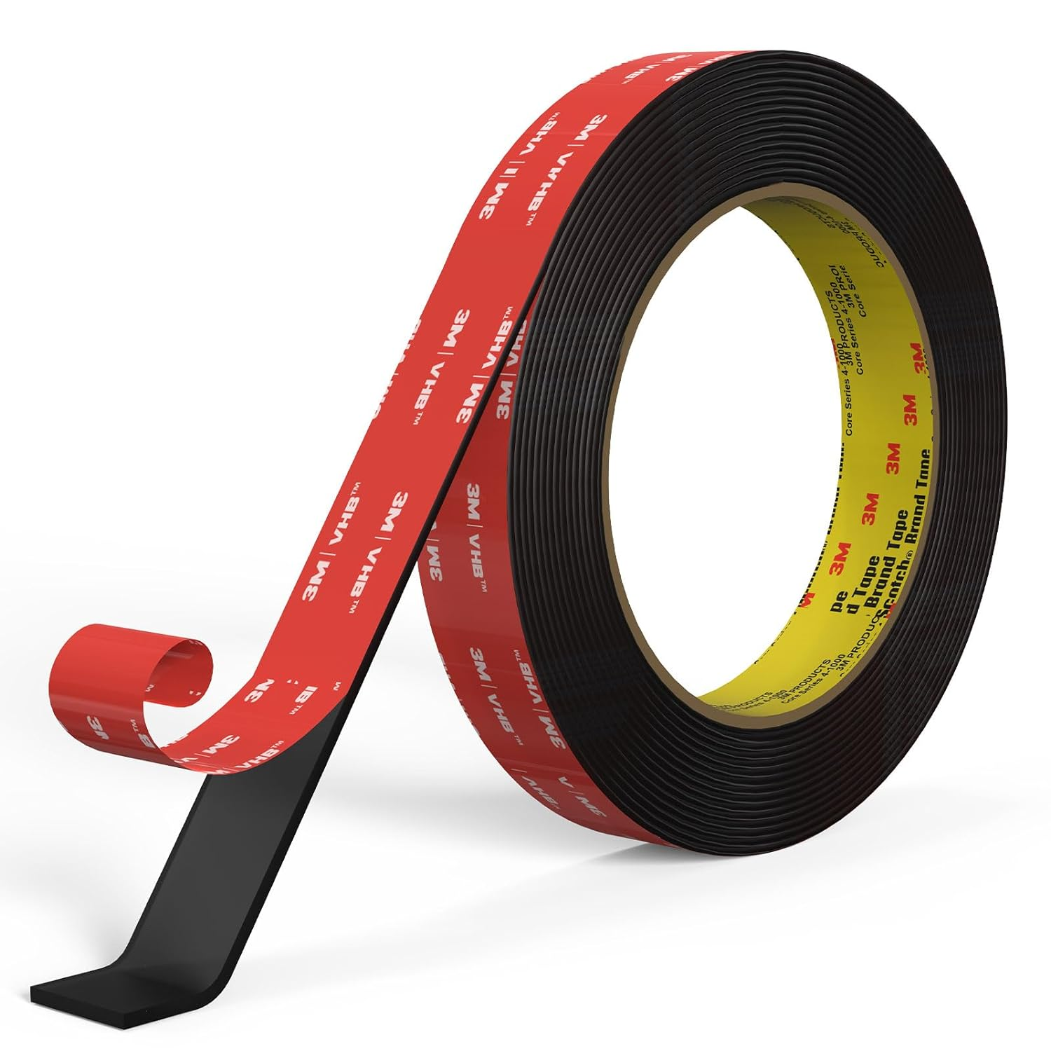 3M Double Sided Tape Heavy Duty 33Ft,Double Sided Mounting Tape for Walls,3M Vhb Strong Double Sided Tape Heavy Duty for Car,Led Strip Light, Home/Office Decor