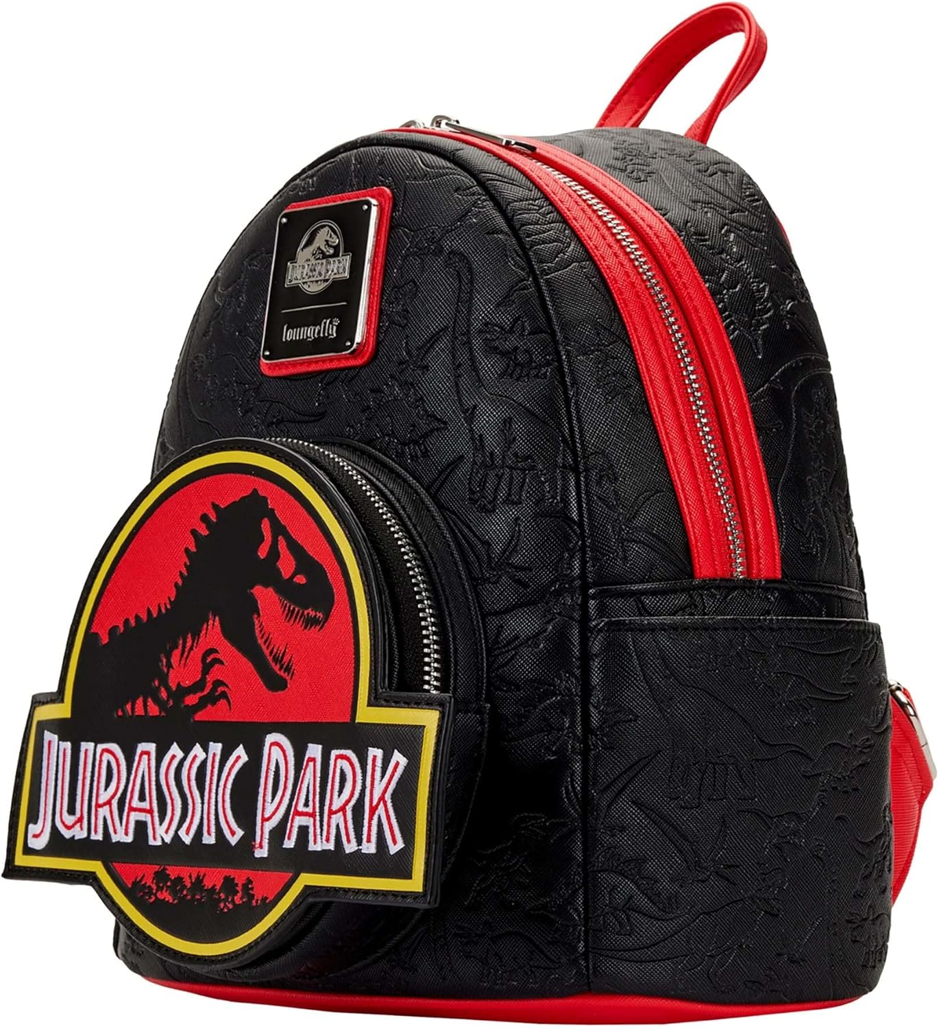 Loungefly Jurassic Park Logo Womens Double Strap Backpack