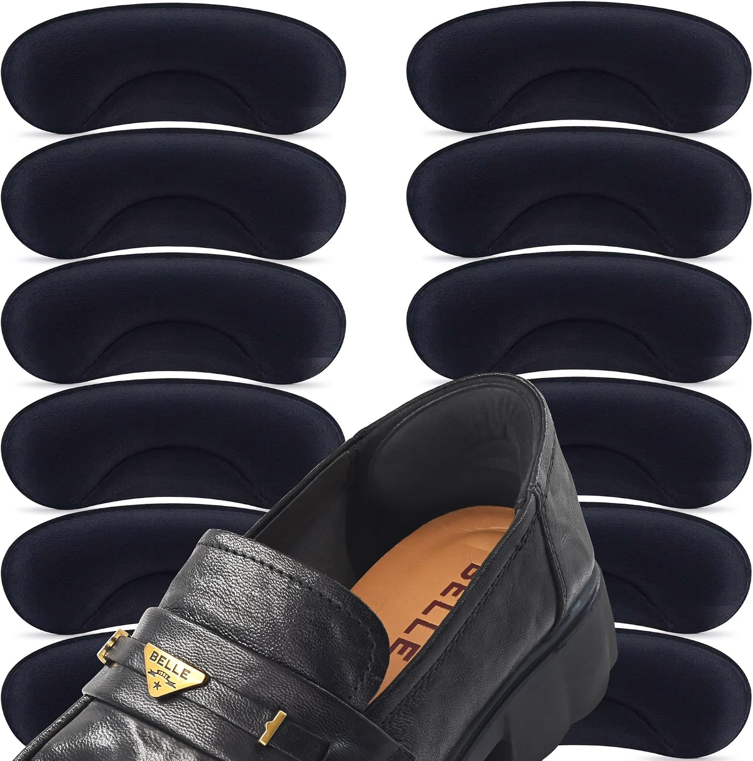 6 Pares Almohadillas Para Talon Zapatos Grandes Protectores Talon Anti Ampollas