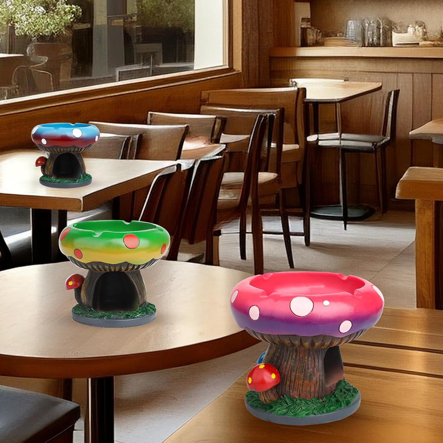 BESUPERT Premium Mushroom Decor Statue Jewelry Holder Key Bowl, Sturdy and St... - Picture 7 of 13