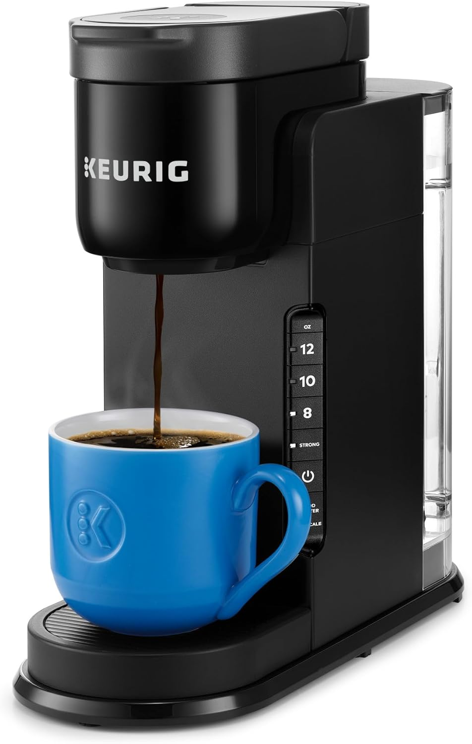 Cafetera individual con deposito extraible tres tamaños de infusion opcion fuerte