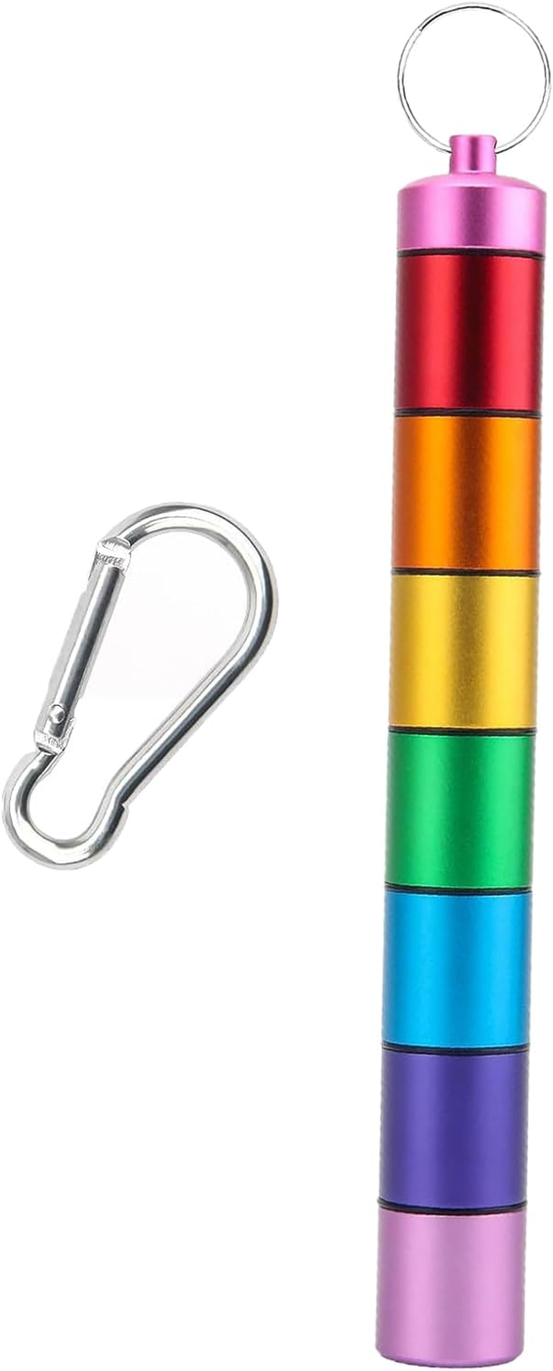 Pill Box Organizer Keychain Waterproof for Travel 7 Case Weekly ,Pill Organiz... - Picture 10 of 14