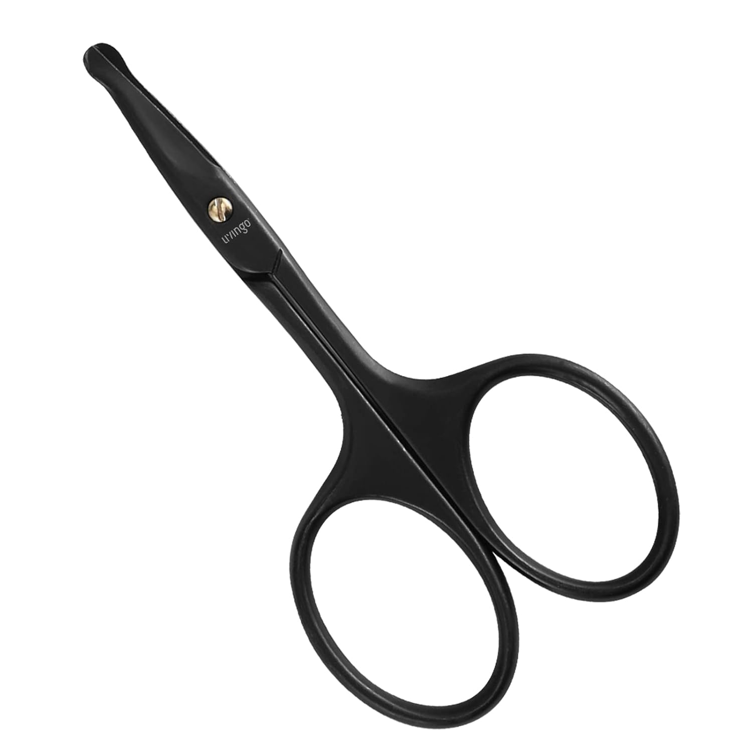 Nose Hair Scissors 3.75" Safety Curved Rounded Tip