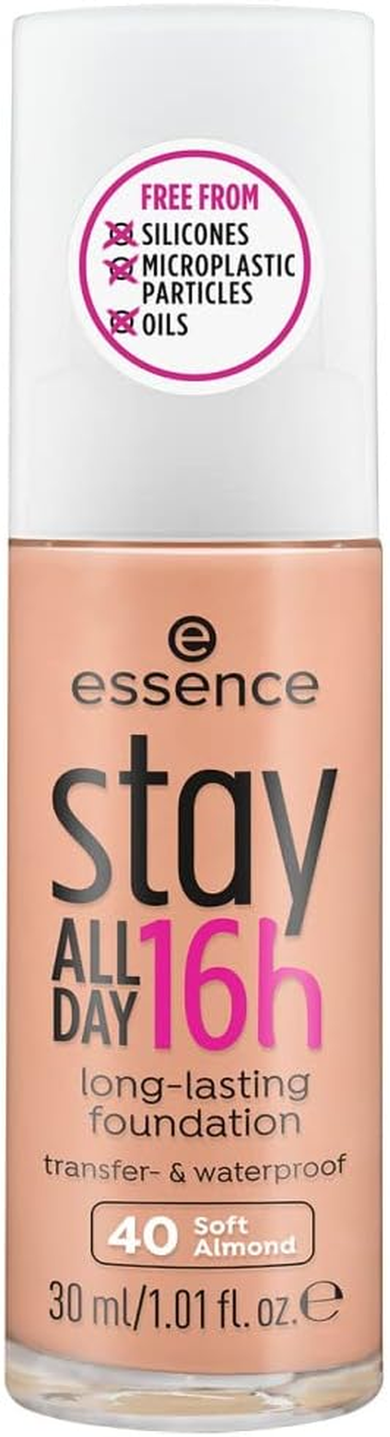 essence Cosmetics Stay All Day 16H Long-Lasting Foundation 30 ml, 02 Soft Ivory - Picture 12 of 14