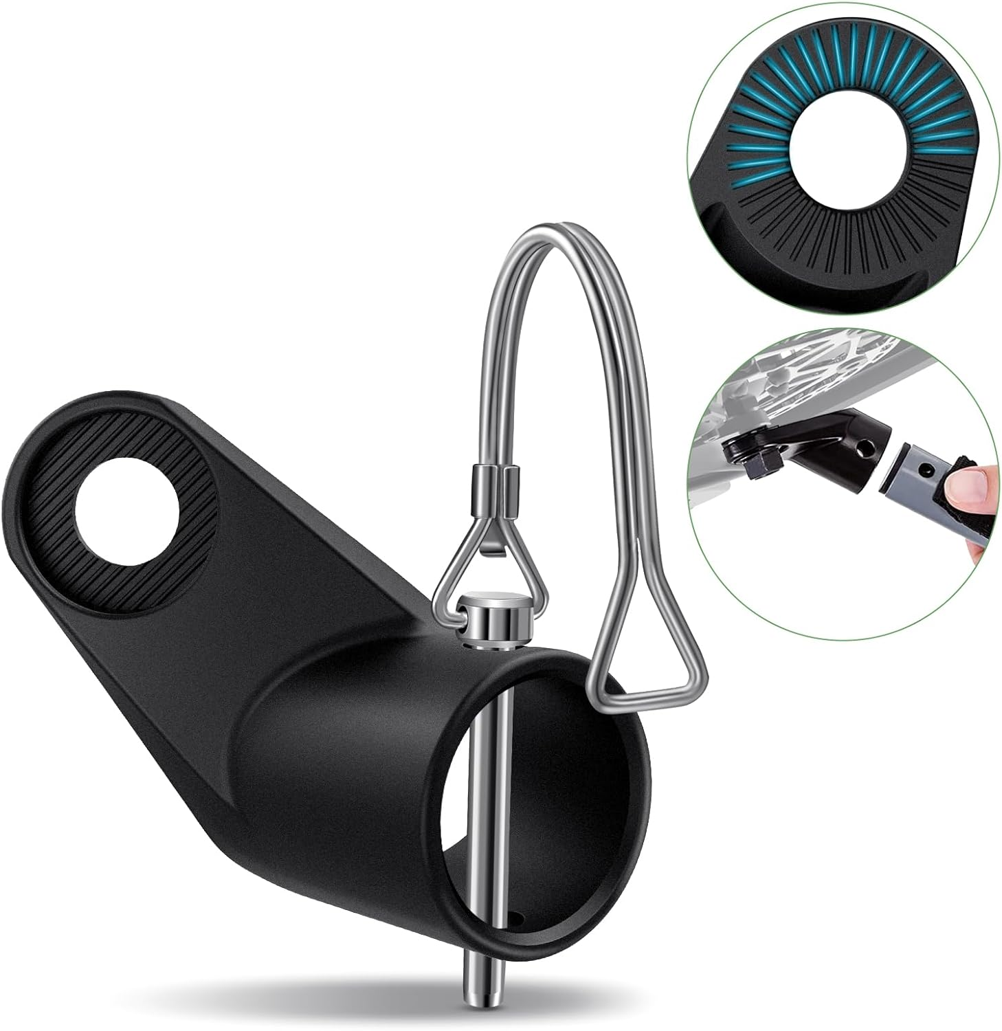 Bike Trailer Hitch for Instep/Schwinn Bike, Bicycle Trailer Coupler Hitch Attachments Trailer Connector Parts for Dog Pet Carrier for Instep/Schwinn