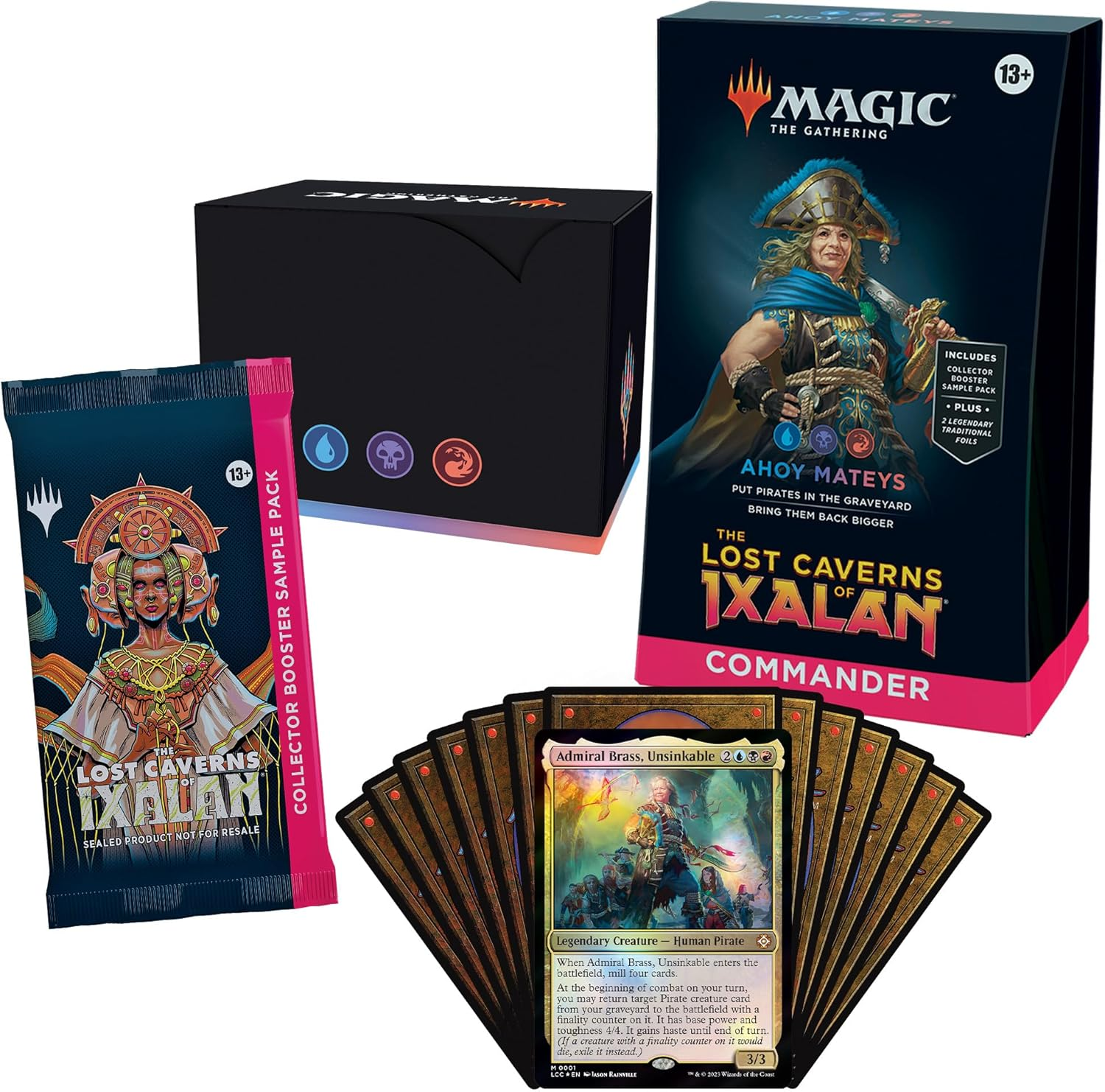 The Lost Caverns of Ixalan Commander Deck - Ahoy Mateys (100-Card Deck,  2-Card | eBay