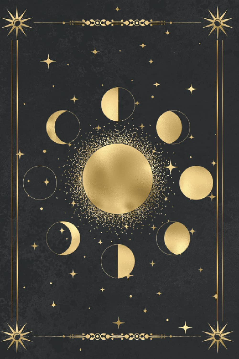 Tarot Journal: Witches Tarot Card Notebook for Your Daily Reading, Mystic Sun Moon and Stars Design Makes a Great Wiccan Gift