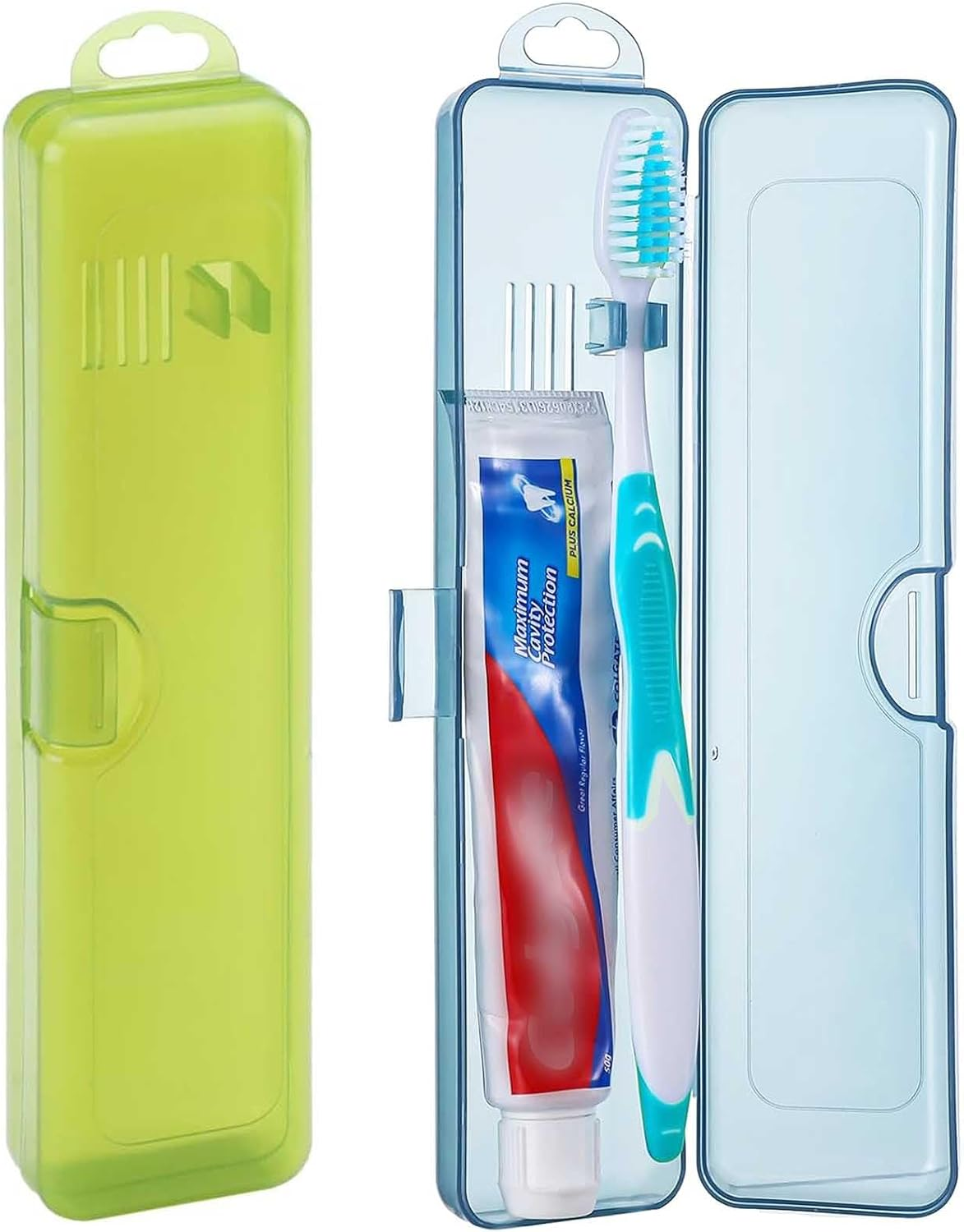Estuches Portatiles Transpirables para Cepillo de Dientes Paquete 2 Pzas