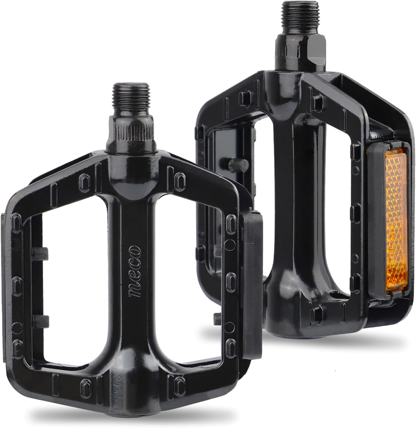 MEGHNA Bike Pedals Non-Slip Bicycle Aluminium Alloy Pedals 1/2