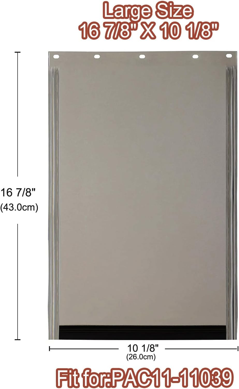 Dog Door Replacement Flaps, Large Replacement Dog Cat Door Flap Compatible wi... - Picture 4 of 14