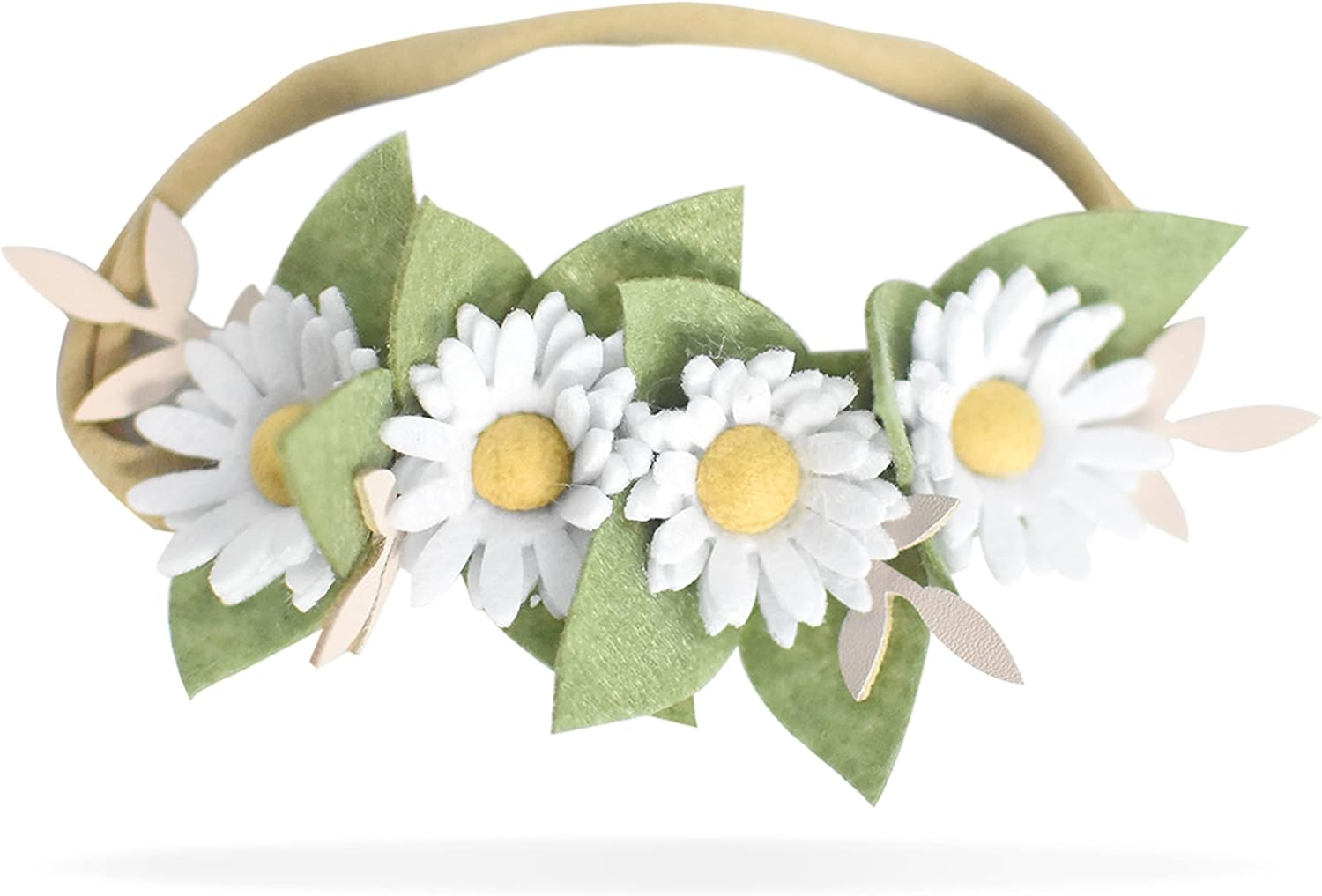 California Tot Animal Headbands with Glitter Ears & Felt Flowers for Toddlers... - Picture 8 of 17