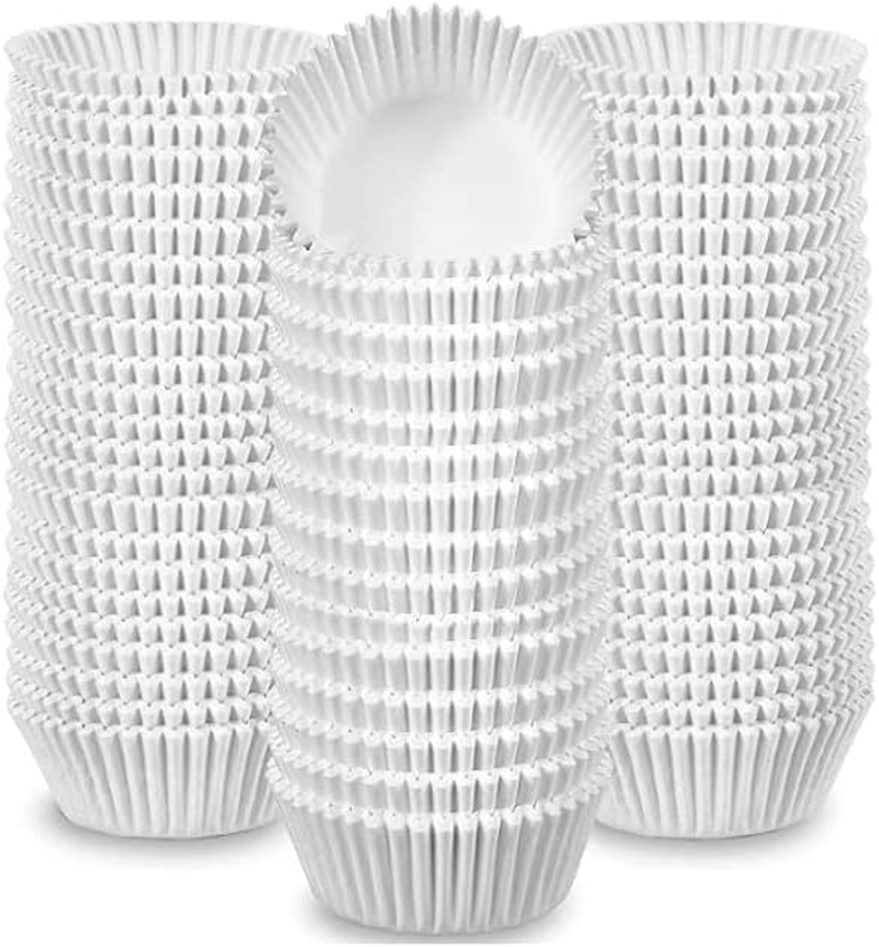 100 Jumbo Cupcake Muffin Liners 2 1/4