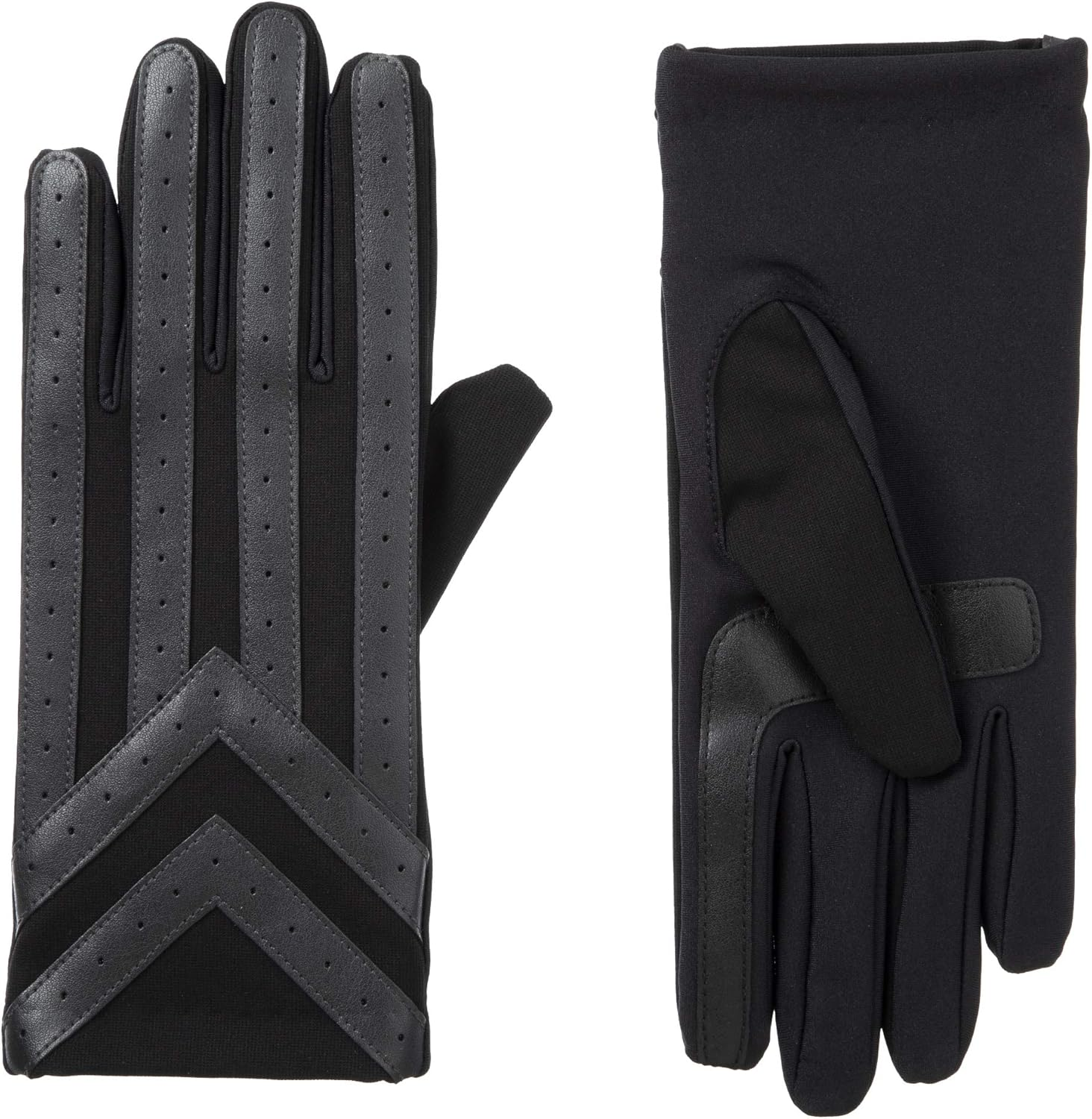 Isotoner Men’S Spandex Touchscreen Cold Weather Gloves