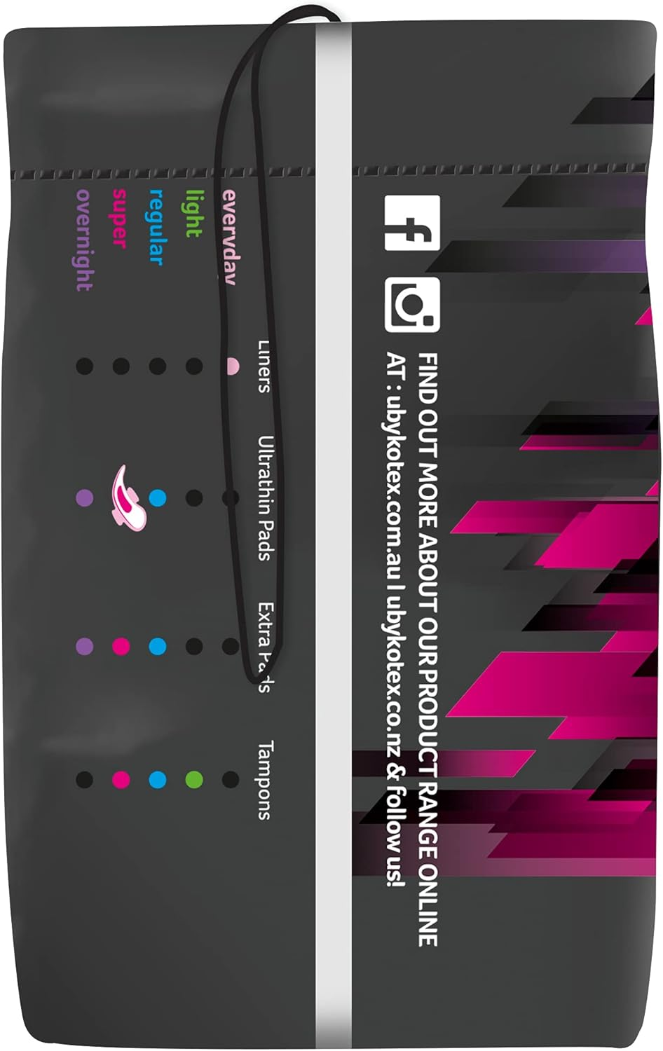 U by Kotex Sport Ultrathin Pads Super with Wings 10 Pack - Picture 7 of 13