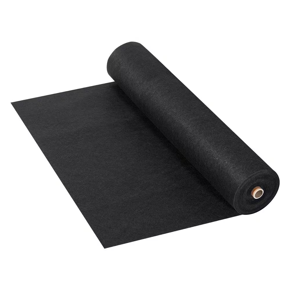Non-Woven Geotextile Fabric 4Ft. X 100 Ft. 8Oz. Heavy Duty Driveway Landscape Fabric, Weed Barrier, Ground Cover, Drains