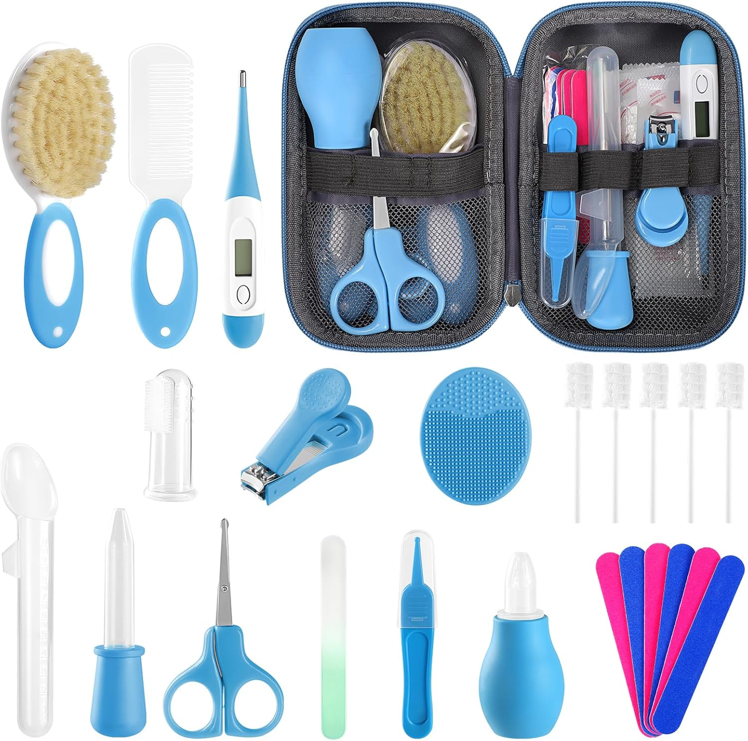 Baby Healthcare and Grooming Kit 24PCS Upgraded