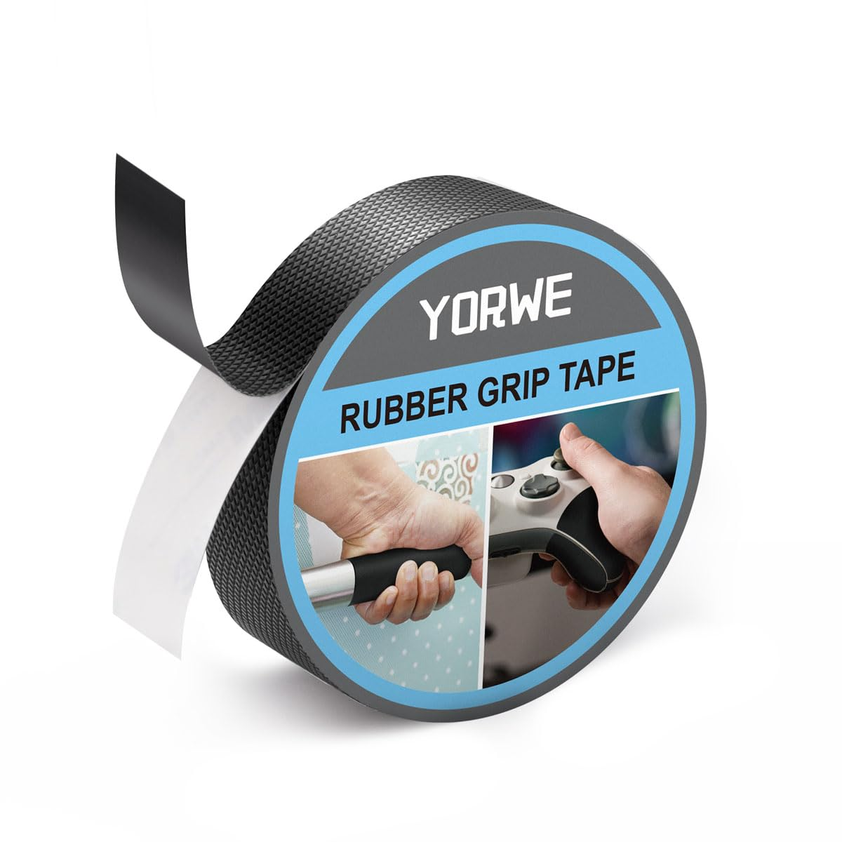Yorwe Rubber Grip Tape, Ultra-Thin Strong Adhesive Anti-Slip Waterproof Heat