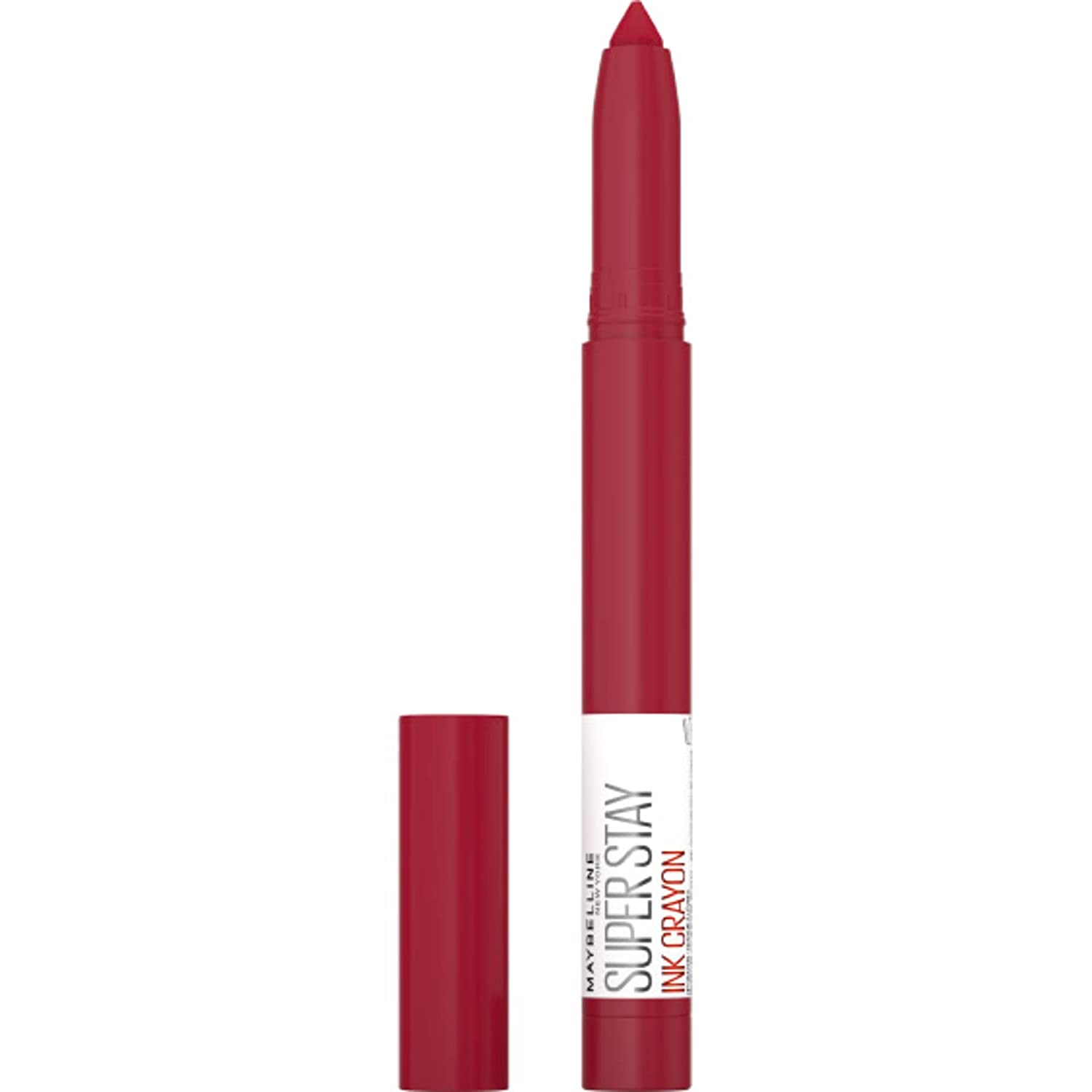 Super Stay Ink Crayon Matte Longwear Lipstick Makeup, 125 Check Yourself, 0.04 Oz