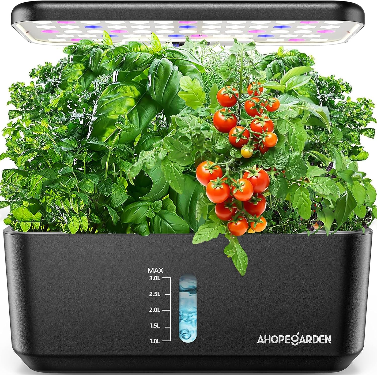 10 Pods Indoor Garden Hydroponic Growing System: Plant Germination Kit Aeroponic Vegetable Growth Lamp Countertop with LED Grow Light - Hydrophonic Planter Grower