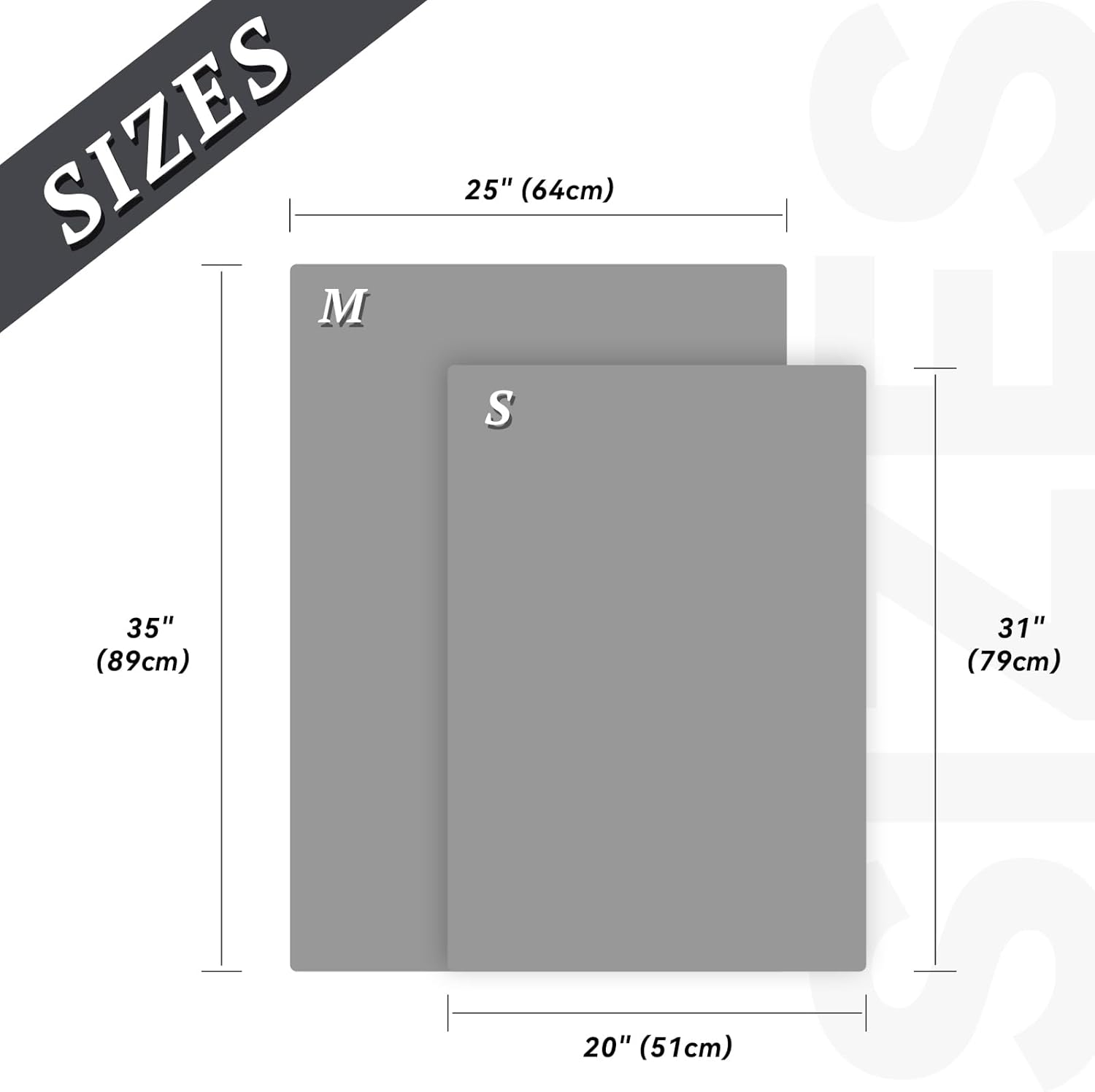 VIVAGLORY Dog Door Mat Absorpmax Dog Rug for Muddy Paw, Mat for Muddy Paw Door Indoor Floor Entryway, Waterproof Washable & Water Absorbent Dirt Trapper, 31" × 20", Grey