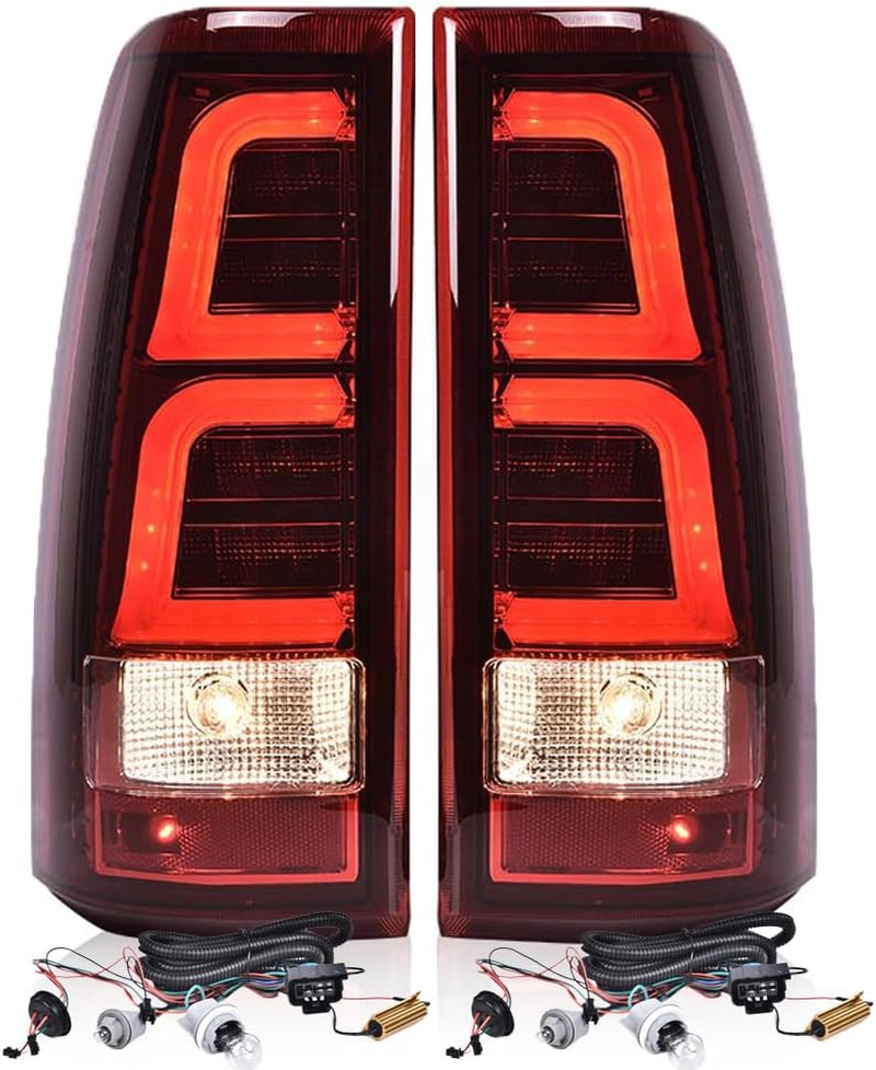 Tail Lights Assembly Fit Chevy Silverado 2003-2006