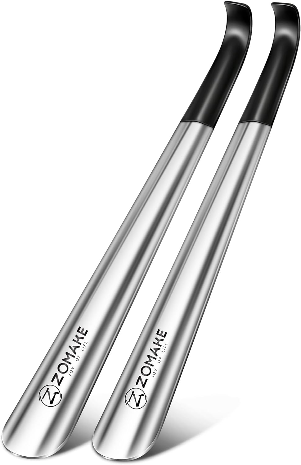 Shoe Horn Long Handle for Seniors Men Women,Metal Long Shoehorn Boot Horn,16.5