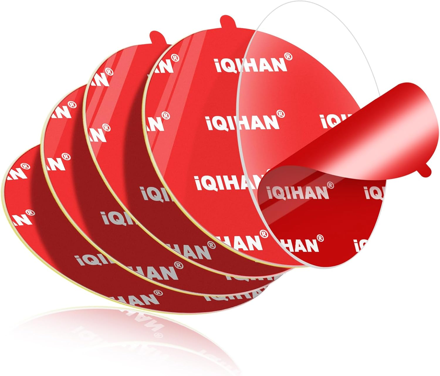 8 Pcs Double Sided Adhesive Sticker Pads for Dashboard Suction Cup Phone Mount