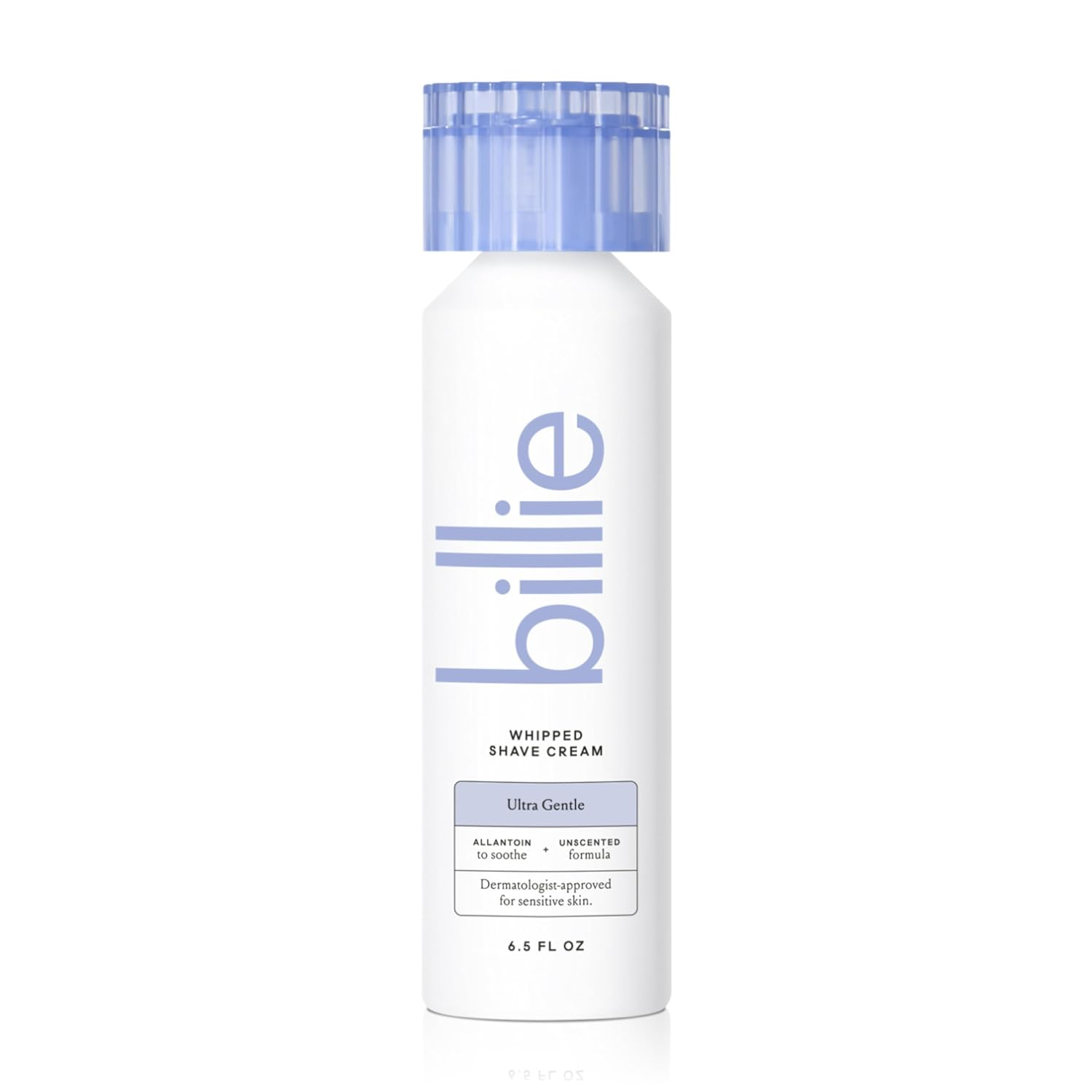 Whipped Shave Cream - Ultra Gentle Protection - Fragrance-Free & Dermatologist-Approved - Designed for Sensitive Skin - 6.5 Fl Oz