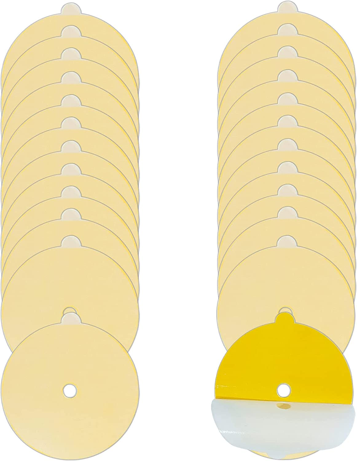 24 Pack Insect Sticky Trap Refills for BugMD Termination Station Pest Trapper